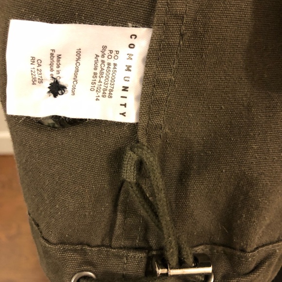 Aritzia Community canvas utility jacket - Picture 5 of 7